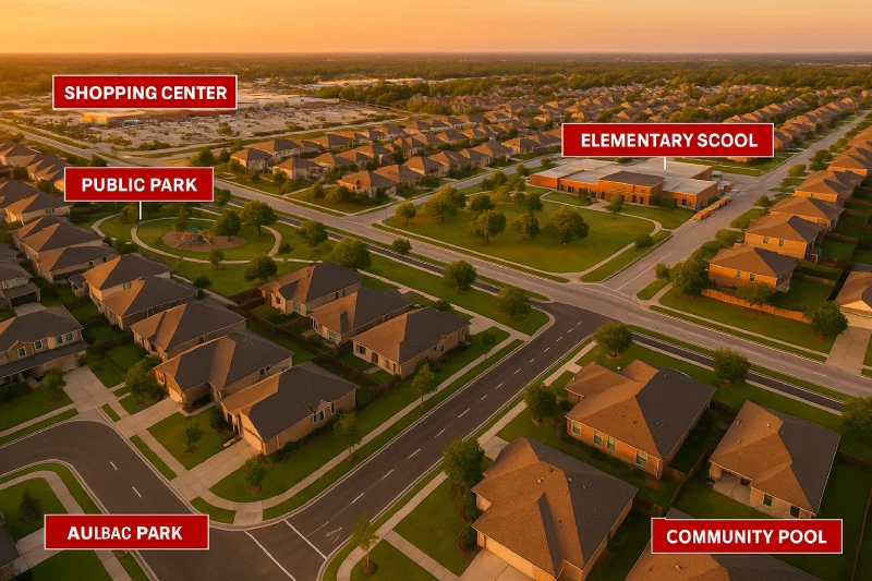 What Amenities and Services Should I Expect Near Homes for Sale in Cypress?